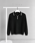 Quarter Zip Knit Polo