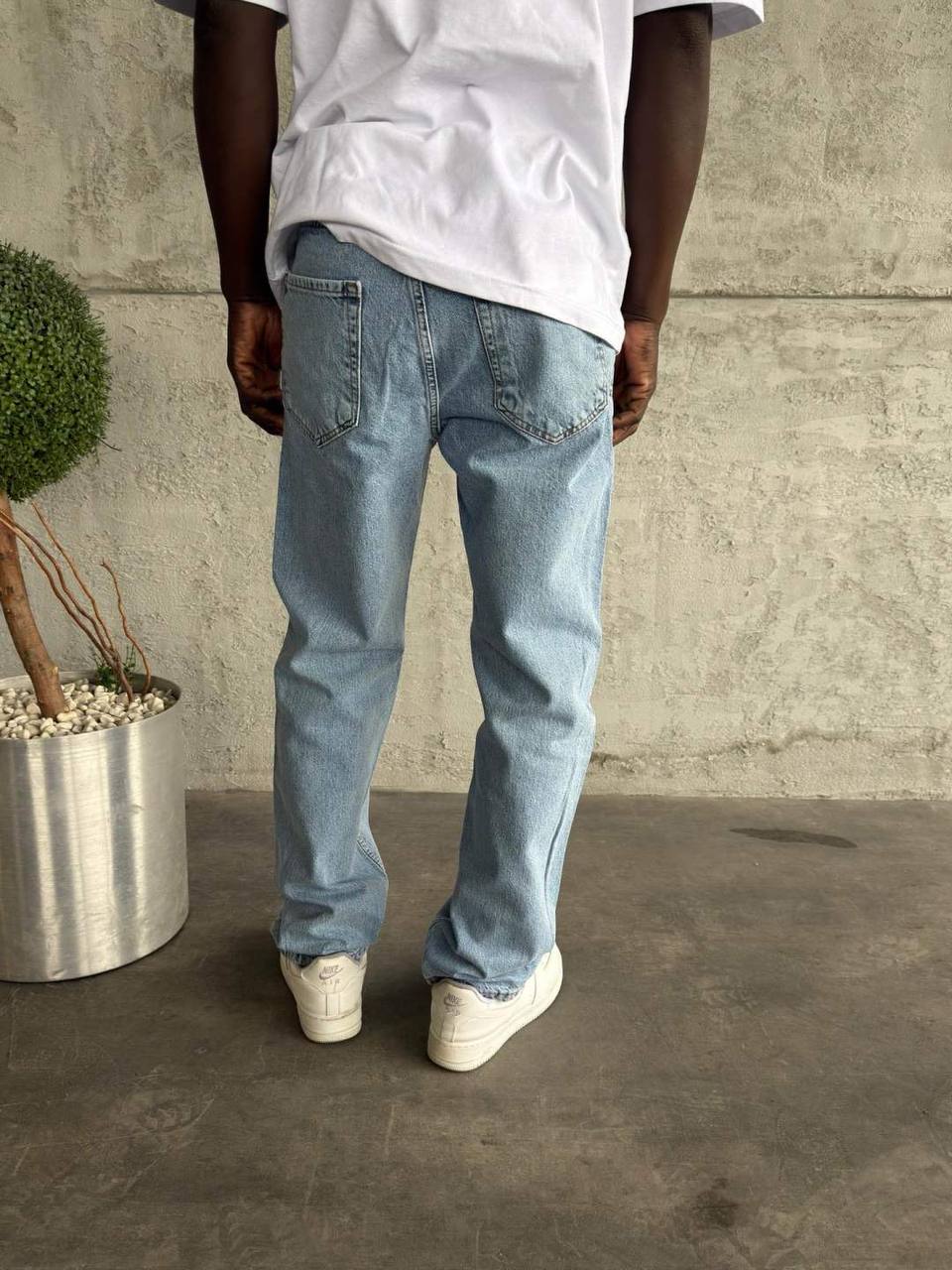 Light Blue Baggy Jeans