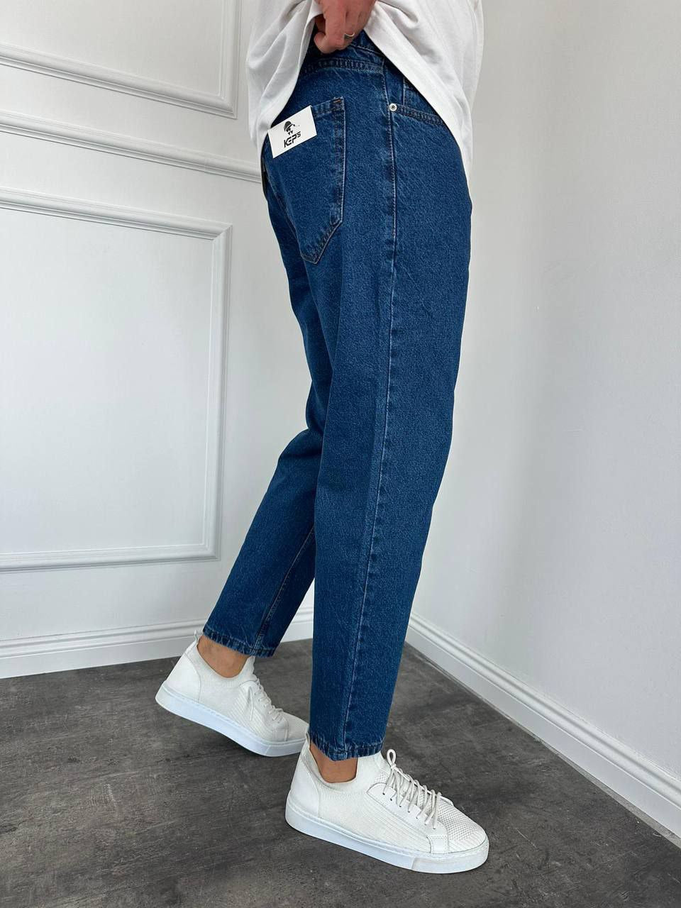 Blue Boyfriend Jeans